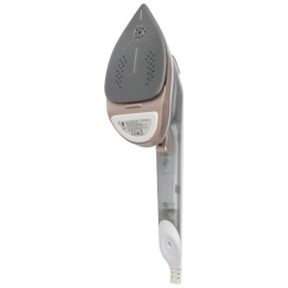 Утюг-отпариватель 1800Вт, тефлоновая подошва, LE-1809, белый с золотистым Leonord 108268