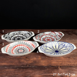 Шубница керамическая 275х170х45мм, в ассортименте White Lily ZY039/691779