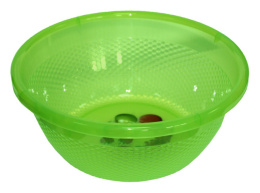 Таз пластиковый круглый 11л Медовый, цвета в ассортименте Ар-Пласт 03034