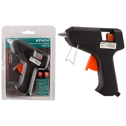 Пистолет клеевой  10Вт (тубы-7мм) EGG-10, с подставкой Engy 357114