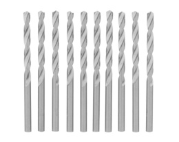 Сверла по металлу  5,5мм набор 10шт. быстрорежущая сталь полированные цилиндрический хвостовик Matrix 71555