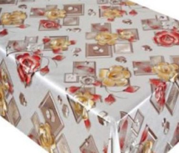 Клеенка столовая на тканевой основе 1,37х20м Versal 8317А-В