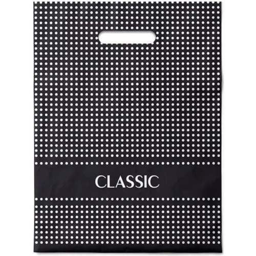 Пакет подарочный ПВД 30х40см 50мкм Горошек ПВ3040ГР