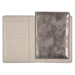 Обложка для паспорта Devente Voyager, искусственная кожа, серебряный 1030013
