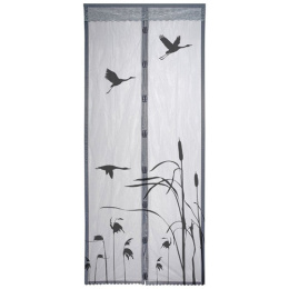 Сетка антимоскитная на магнитах 210см х 1,0м Капутомоскито Журавли Рыжий кот 103709