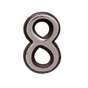 Цифра 8, хром Аллюр 26340