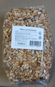 Щепа для копчения 0,2кг Ольха