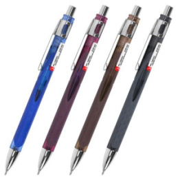 Ручка шариковая автоматическая Brauberg Style RT, синяя, 0,7мм 144324