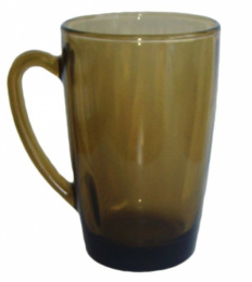 Кружка стеклянная 300мл Mattina di cafe дымка Ca del Vetro 62005/62006