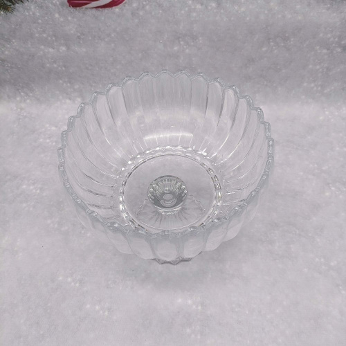 Конфетница хрустальная 220х205мм Лилия Радужный Дом РД19932