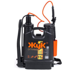 Опрыскиватель гидравлический пластиковый ранцевый 11л Оптима Жук ОГ-111/7122-00