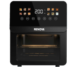 Аэрогриль 1700Вт, 12л, черный Renova AF6-TB2