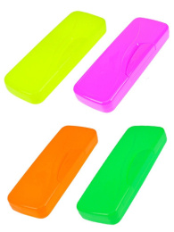 Пенал-футляр Флуоресцентные цвета, ассорти ПН-0493