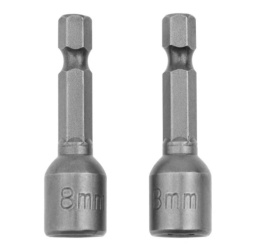 Биты набор  2шт. с торцевыми головками  8x45мм Matrix 11569