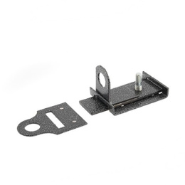 Засов универсальный Делга, серый, с проушиной Делга 36690