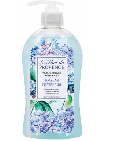 Крем-мыло ЛФ 500г Увлажняющее. Голубая гортензия