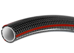 Шланг поливочный ПВХ армированный Premium 3/4" (19мм) 25м, 5-ти слойный, черно-красный Raco 40300-3/4-25