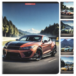 Тетрадь  96 листов Гоночные машины 14684/5