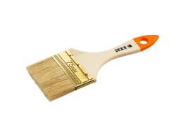 Кисть плоская Практик  75мм, 3", натуральная щетина Dexx 0100-075