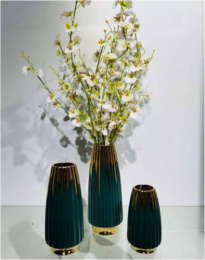 Ваза для цветов керамическая 13х13х30см РД25270