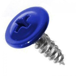Саморез с п/ш острый 4,2/16 RAL 5002 (темно-синий) 284-42165002