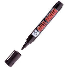 Маркер перманентный черный Crown Multi Marker 3мм CPM-800