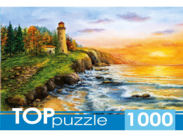 Пазлы 1000 элементов Маяк на морском берегу ШТТП1000-9858