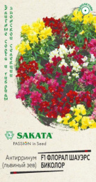 Львиный зев (Антирринум) Флорал Шауэрс Биколор F1 7шт. цветной пакет Саката серия Элитная клумба Гавриш