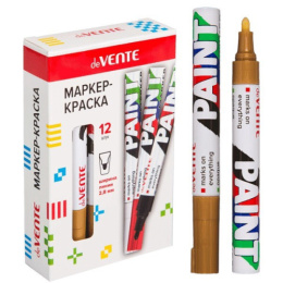 Маркер-краска золото Devente, пулевидный, 2,8мм 5043335