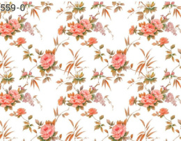 Клеенка столовая на нетканой основе с увеличенным наложением Мажор 1,35х20м Колорит 559/0