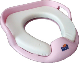 Сиденье для унитаза детское мягкое с ручками, розовый BossBaby 103-535