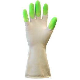 Перчатки виниловые хозяйственные размер "L", в ассортименте Komfi PVHCLR3