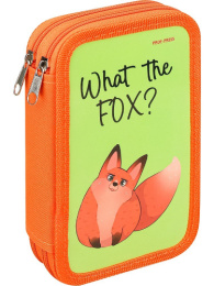 Пенал двухкамерный Пушистая лиса, большой ПН-7052