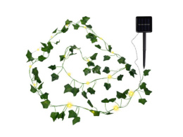 Фонарь садовый гирлянда на солнечной батарее  20 светодиодов, 8 режимов, 2м, насадка Плющ Park 107205