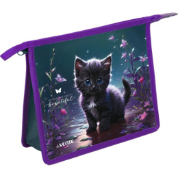 Папка для тетрадей А5 на молнии Devente 3D Beautiful Cat 8056568