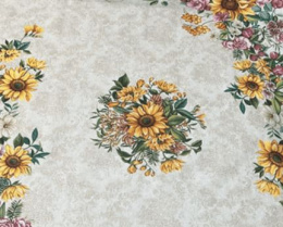 Клеенка - скатерть на тканевой основе 120х150см 20шт. в рулоне Oxford 1148-1