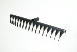 Грабли витые 16 зубьев металлические без черенка ГВ-16