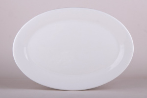 Блюдо керамическое овальное 355мм Общепит Коралл SRHT010