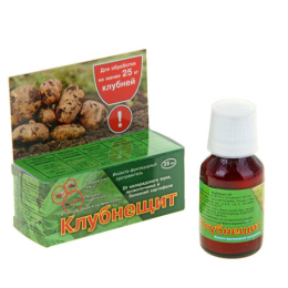 Клубнещит 25мл флакон для обработки клубней перед посадкой от колорадского жука, проволочника и болезней Ваше хозяйство