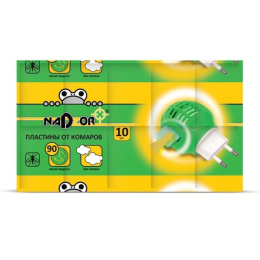 Пластины от комаров 10шт. (Надзор) без запаха Nadzor ITM003P