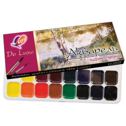 Акварель 16 цветов Луч Люкс без кисточки 14С 1019-08