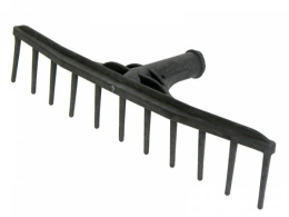 Грабли сенные 11 зубьев пластиковые без черенка