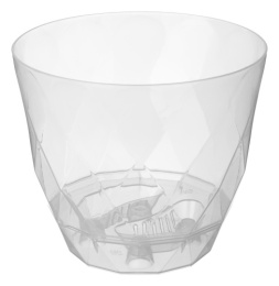 Горшок для орхидей пластиковый Laurel с поддоном 2,3л d-17,5см бесцветный IDIland 221615101/00