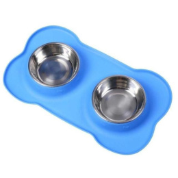 Миска для животных двойная Радужный Дом ТТ70147