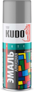 Аэрозольная краска "KUDO" универс. серая 1018 520 мл KU-1018