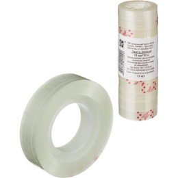 Скотч 12мм х 33м прозрачный 107513