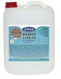 Жидкое стекло  7,0кг Zlata