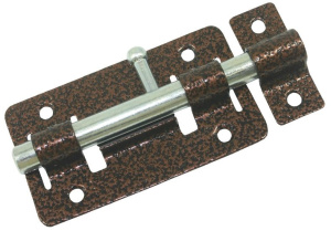 Задвижка дверная Кунгур ЗД-01, медь Кунгур 30153