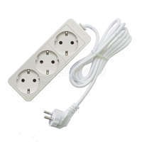 Удлинитель 3 розетки  7м 16А с заземлением, ПВС 3 х 1, 3500Вт Союз 481S-6307