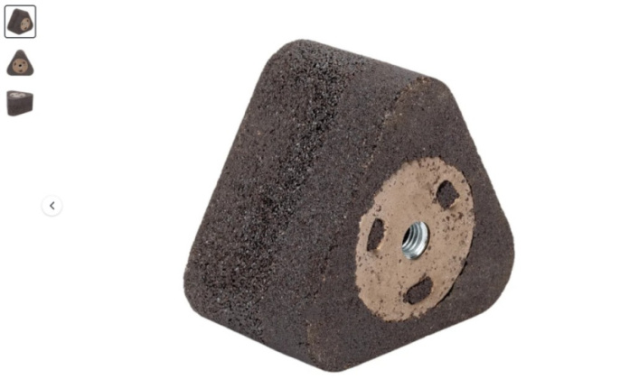 Сегмент МШМ 6С 85х78х50мм 14А 100СТ с гайкой LugaAbrasive 319283